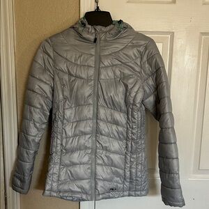 Fila Women's Silver Puffer Jacket
